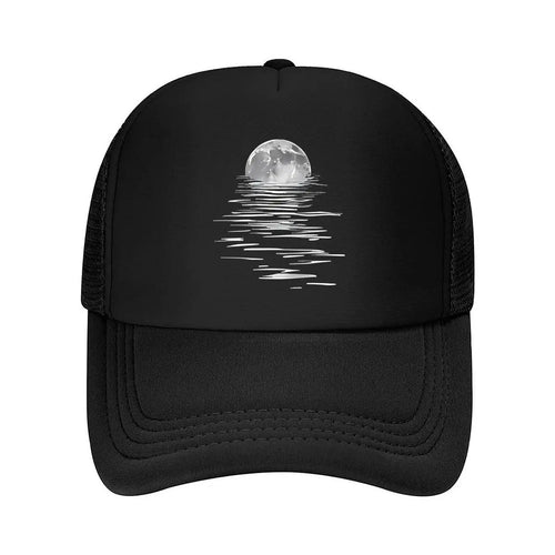Minimalist Moon Phase Print Baseball Cap
