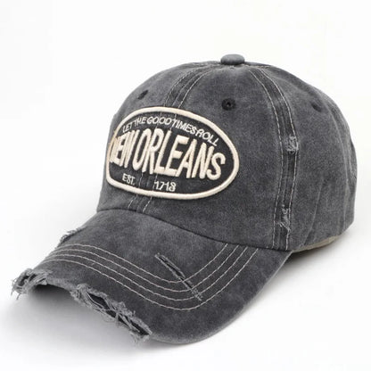 Unisex Washed Cotton Baseball Cap
