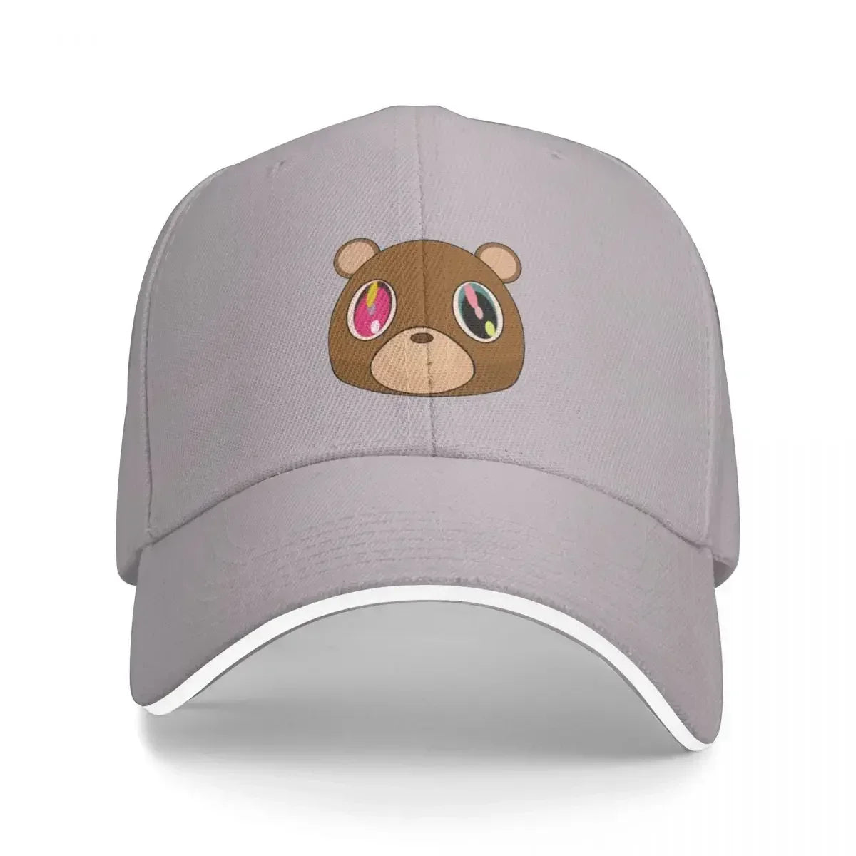 Dropout Bear Face Baseball Cap Rugby Anime