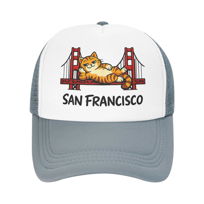 Cat San Trucker Baseball Cap