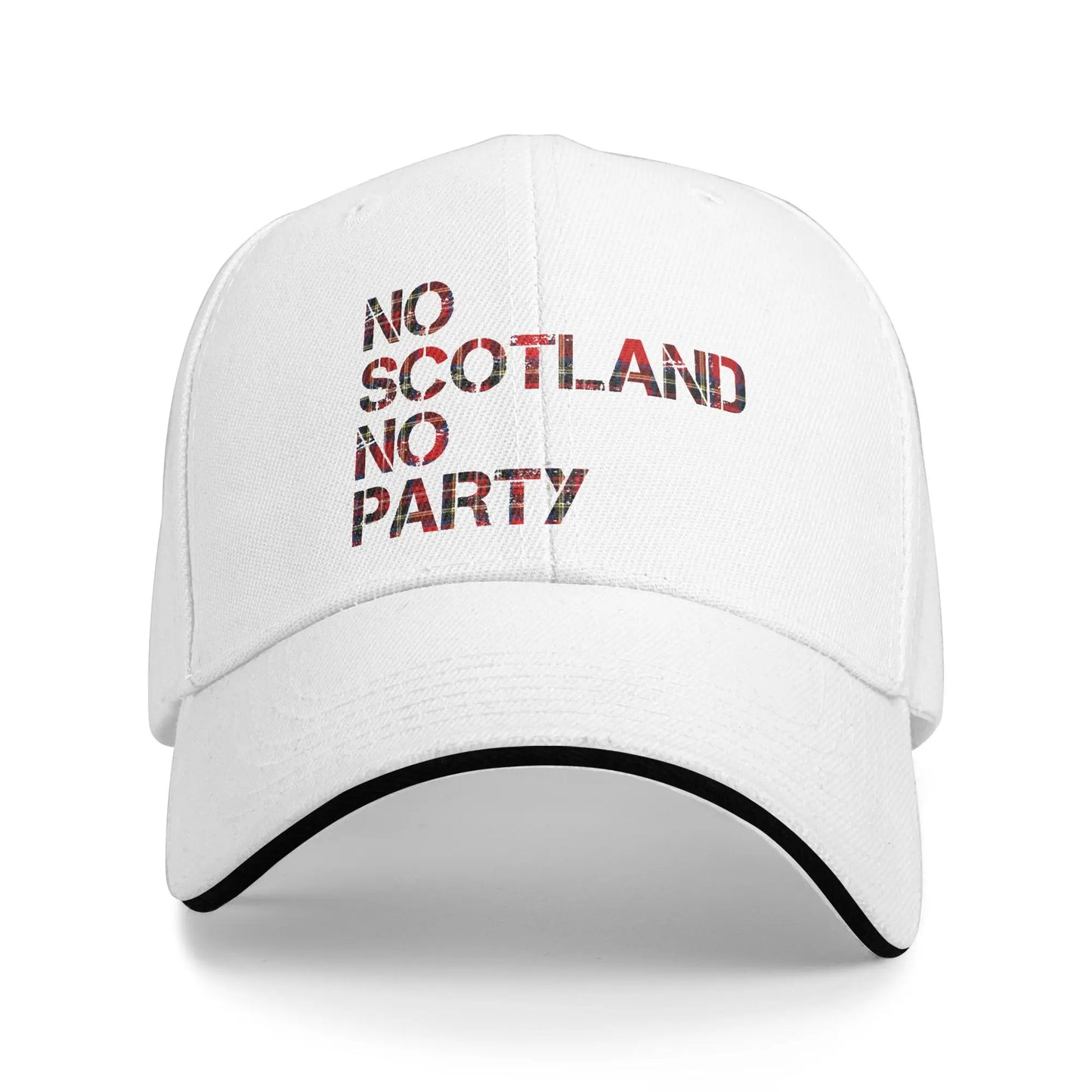 No Scotland No Party Beer Pixel Art Sandwich Cap Hip-Hop Baseball Caps