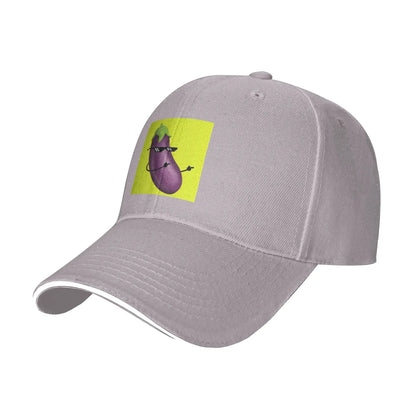 Thug Life Eggplant Cap Casual Baseball Caps