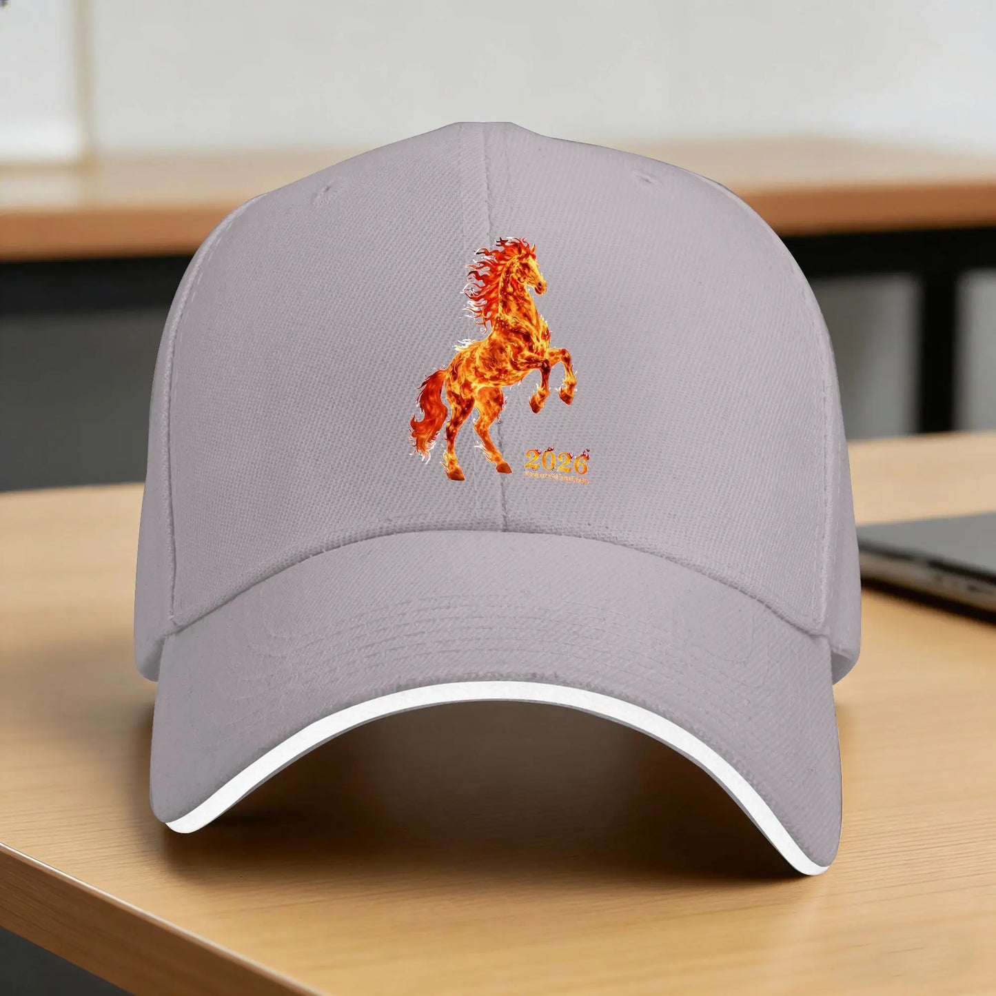 Year Of The Horse 1966 Fire Horse 1966 Sun Baseball Cap