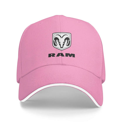 RAM Black Logo Casual Baseball Cap