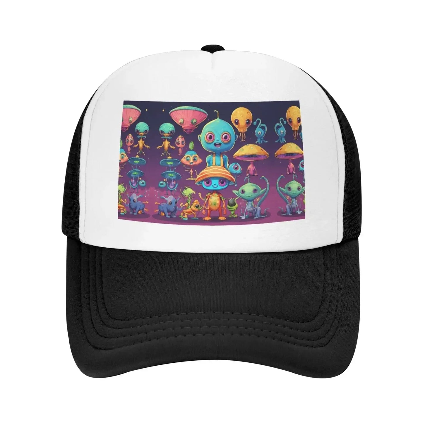 New Astronaut and Alien Dad Golf Hats Mesh Baseball Cap