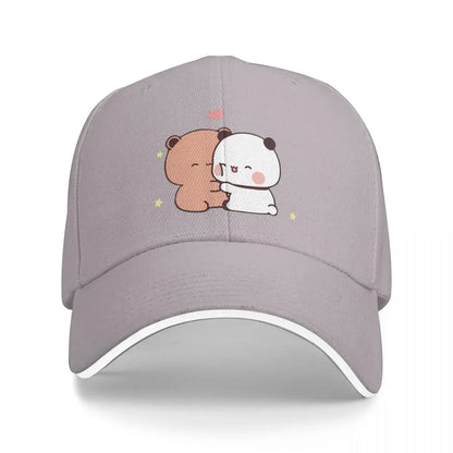 New DuDu Bear And BuBu Panda’s Love?? Baseball Cap