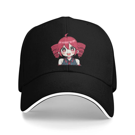 Kasane Teto Vocaloid Anime Japanese Music Character Baseball Cap