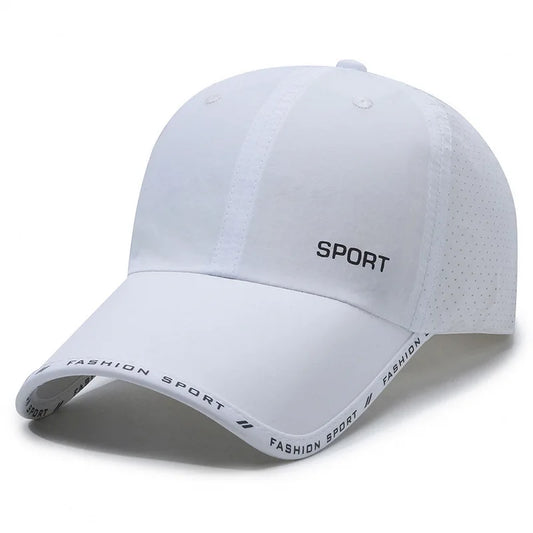 Quick Drying Solid Baseball Cap For Women & Men