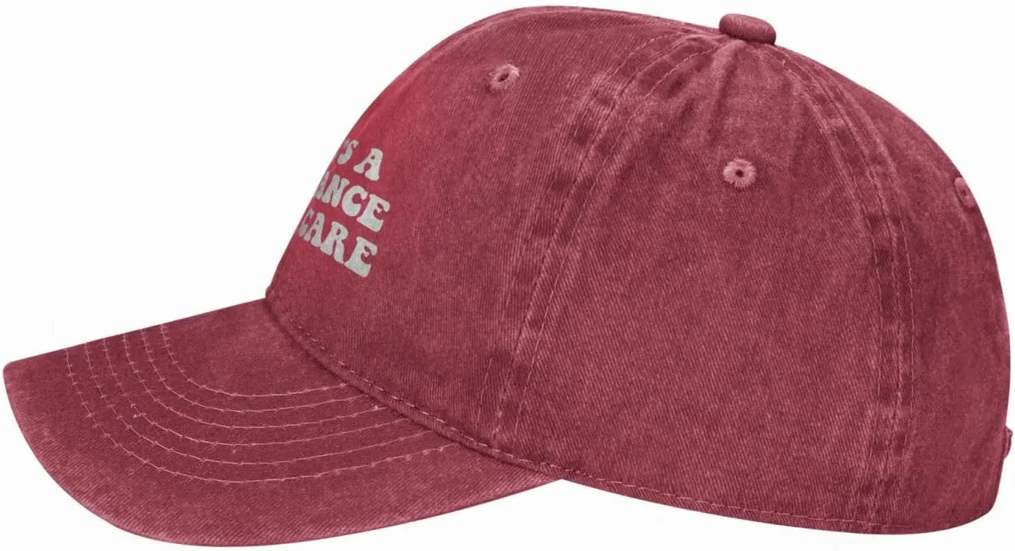 There's A 99% Chance I Don't Care Hat (3) Baseball Cap For Women Men