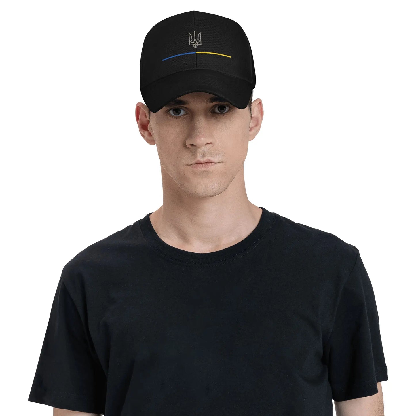 Summer Ukrainian Tryzub Escudo Zelensky Ukraine Baseball Cap