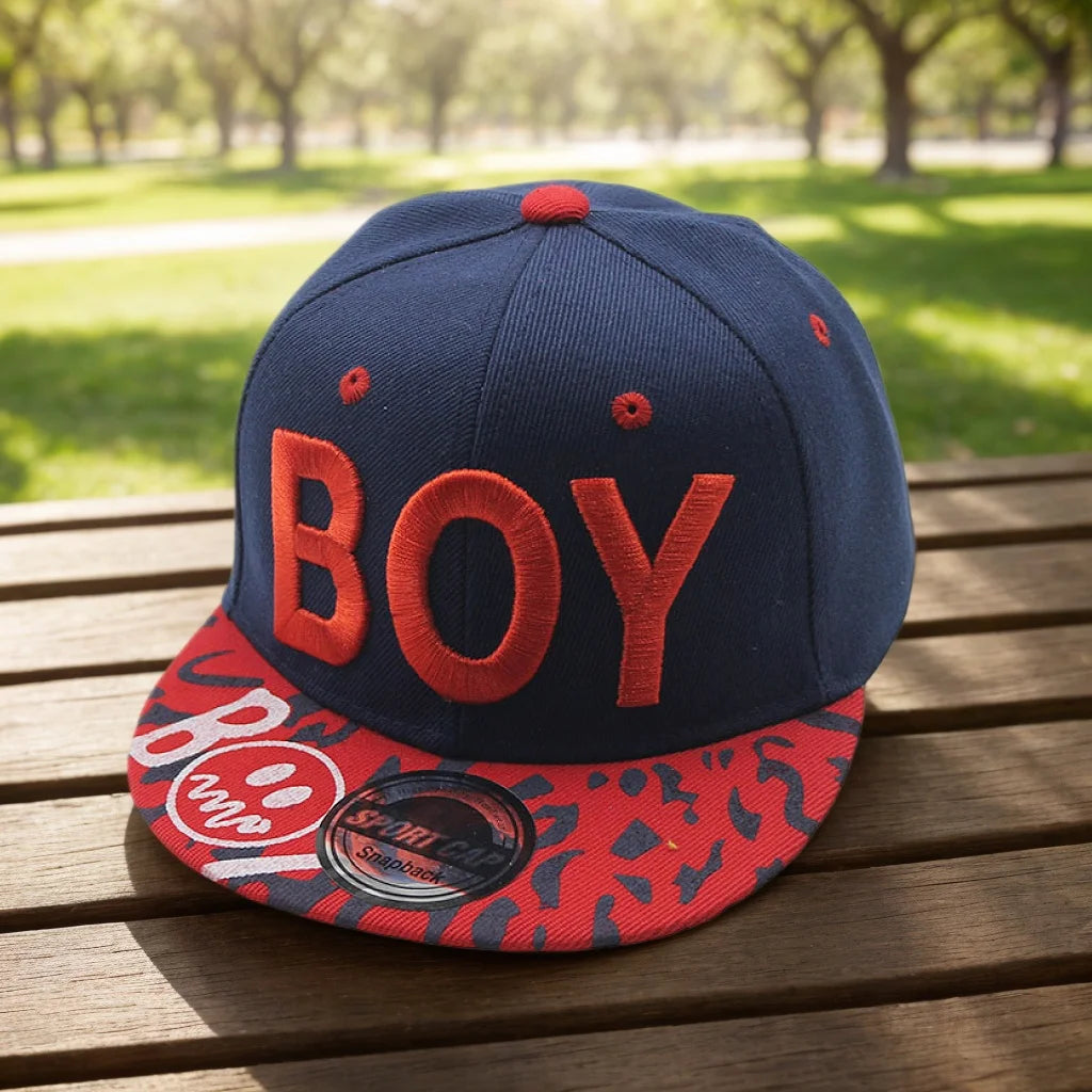 New Fashion Summer Kids Snapback Cap Adjustable Boys Outdoor