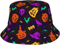 Pumpkin Hat Skull
