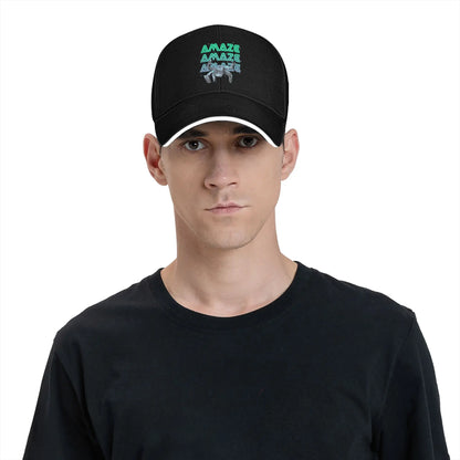 P-Project Hail Mary Amazing Rocky The Alien Neon Portrait Baseball Cap