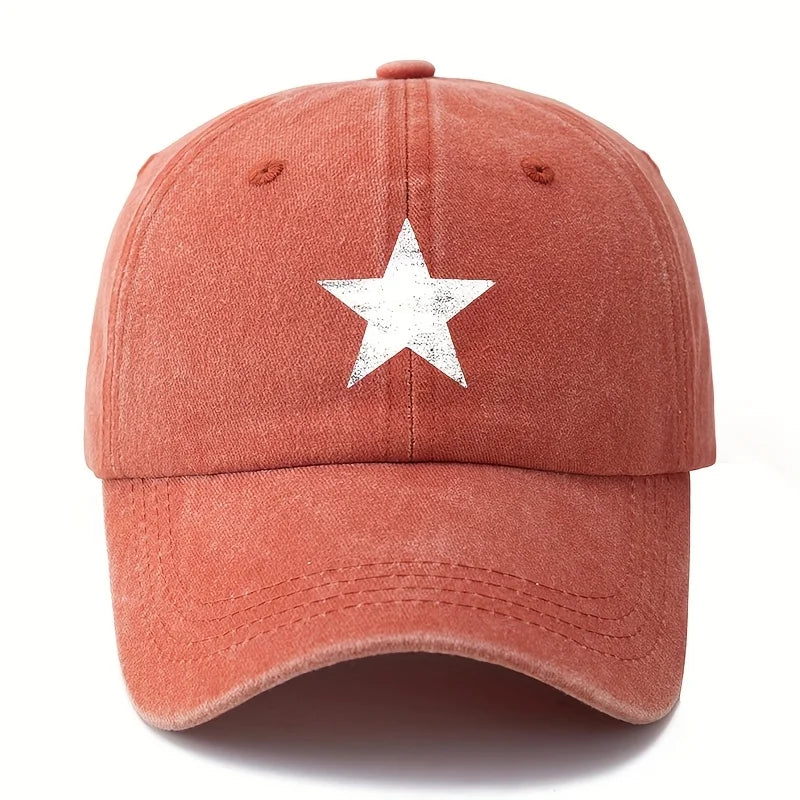 Printed Pentagram Baseball Cap