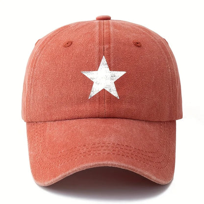 Printed Pentagram Baseball Cap