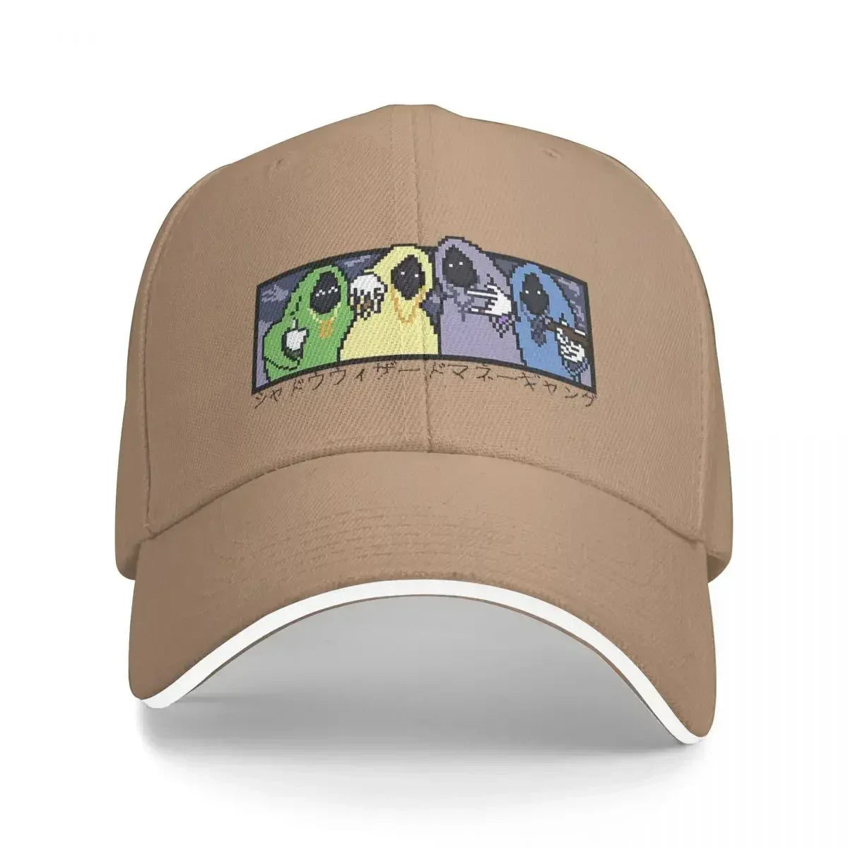 SHADOW WIZARD MONEY GANG Pixel Art Cap Fashion Casual Baseball Caps