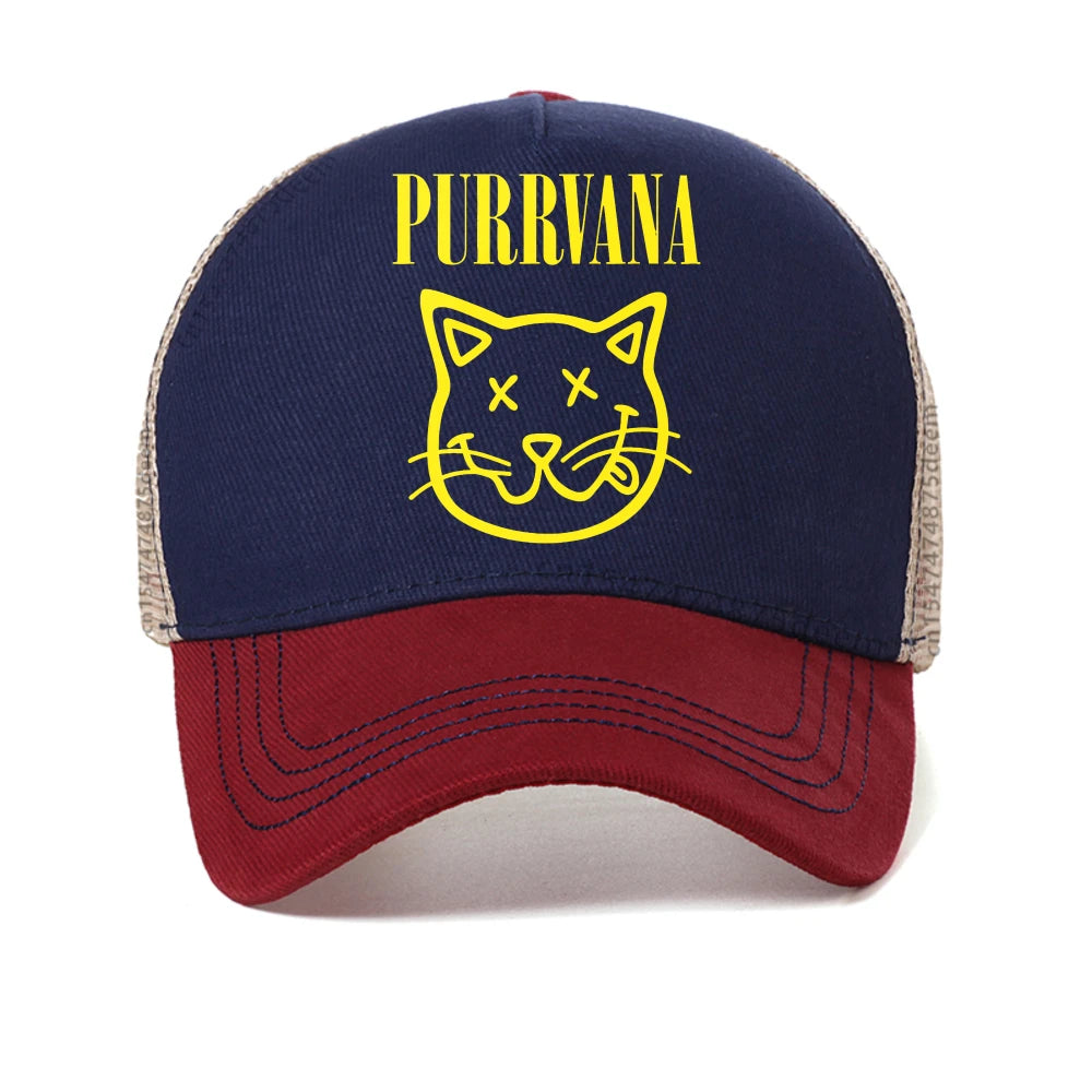 Purrvana Cat Baseball Cap