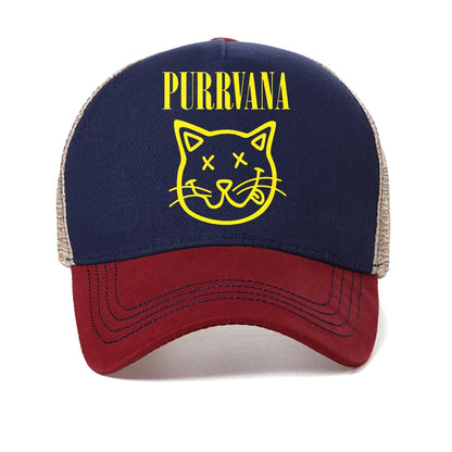 Purrvana Cat Baseball Cap