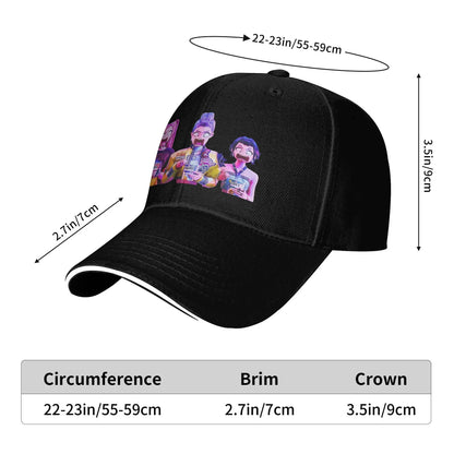 Huntrix Noodles ah Demon Hunters Sun Baseball Cap