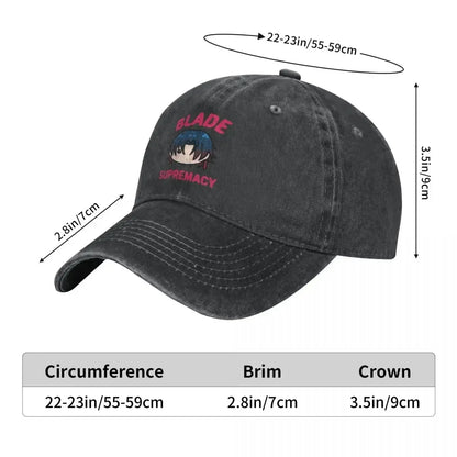 Honkai Star Rail Blade Supremacy Chibi Men Women Baseball Caps
