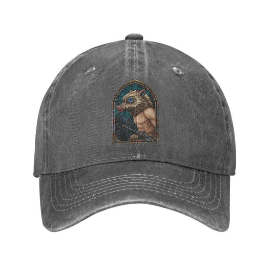 Inosuke Hashibira Hip Hop Caps Demon Slayer Baseball Hat
