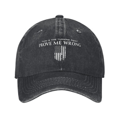 Turning Point Charlie Kirk Sun Baseball Cap Men Women Costume DIY Hip Hop Hats Sunscreen Caps