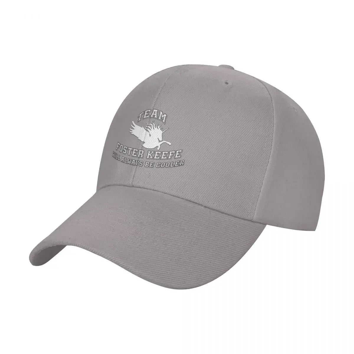 Team Foster Keefe Will Always Be Cooler Silveny Keeper of the Lost Cities Design 2 Baseball Cap