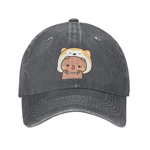 Bear And Panda Bubu Dudu Denim Cap Casual Baseball Caps