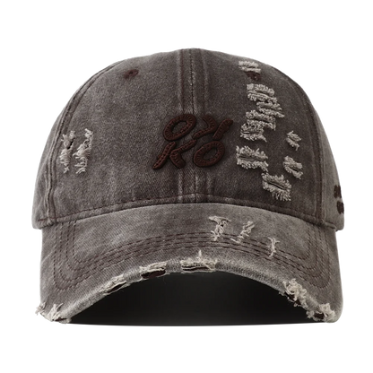 2025 New Retro Washed Cotton Baseball Cap Unisex Letter Embroidery Caps