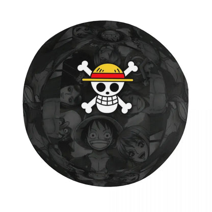 One Piece Straw Hat Luffy Skull Logo Bucket Hat
