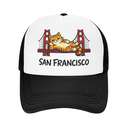 Cat San Trucker Baseball Cap
