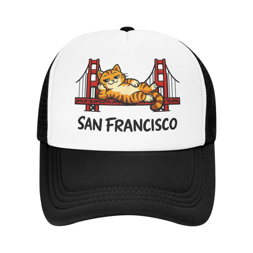 Cat San Trucker Baseball Cap