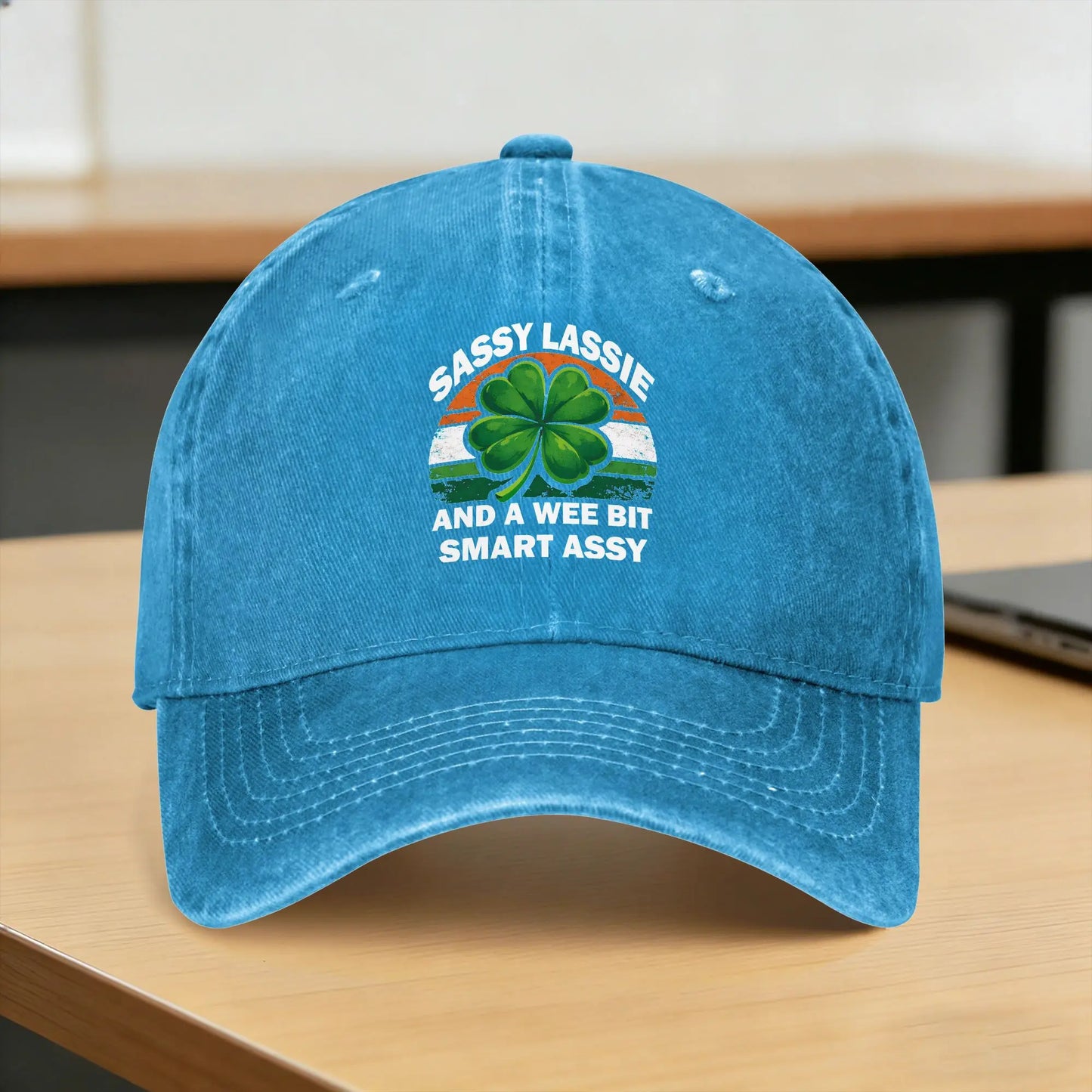 St Patricks Day Sassy Lassie Baseball Cap
