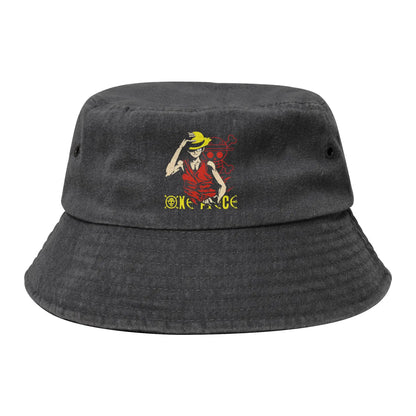 Luffy Gear Fifth Anime Bucket Hats One Piece