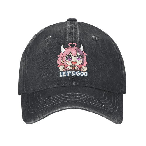 Baseball Cap Ironmouse VTuber Summer Fashion Baseball Caps