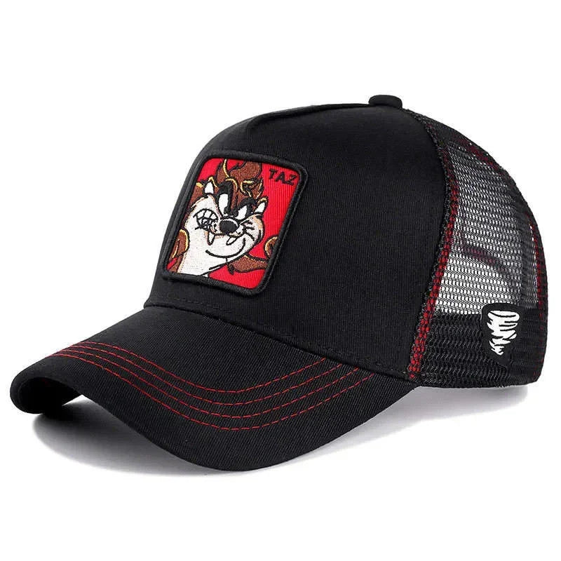 High Quality Brand Anime Cartoon Snapback Cotton Baseball Cap Men Women