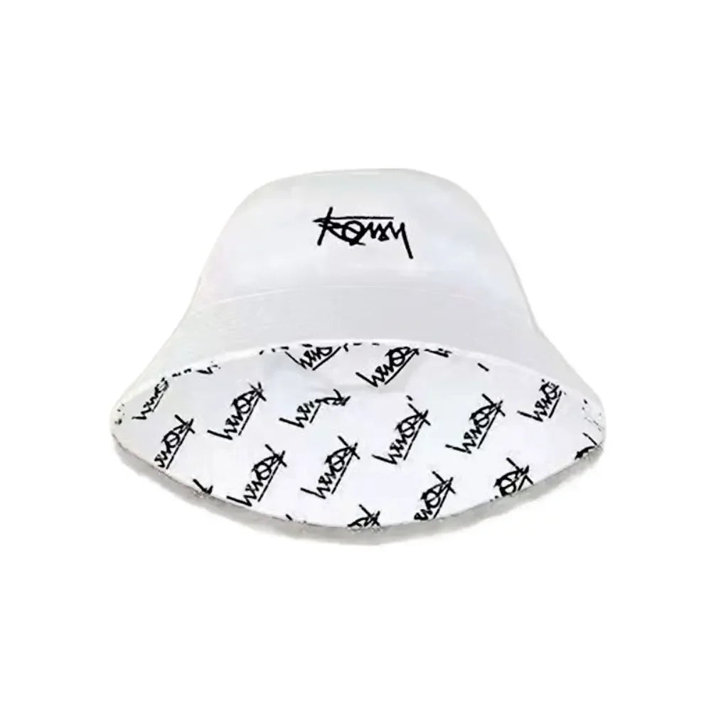 Men Women Summer Basin Cap Hip Hop Hat Double-sided Bucket Hat