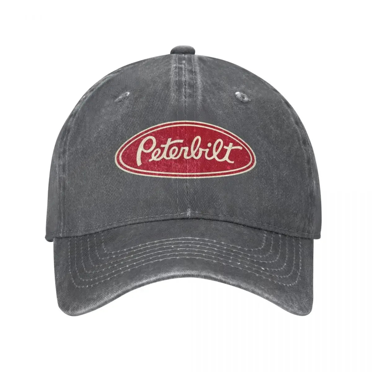 Peterbilt Truck Car Racing Vintage Baseball Cap Vintage Distressed Denim For Men Women