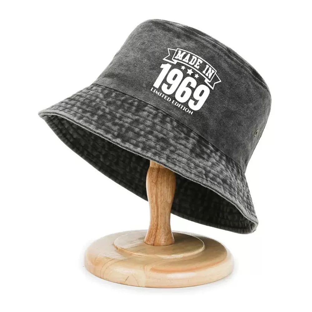 One Piece of a Vintage 1969 Cap Bucket Hat