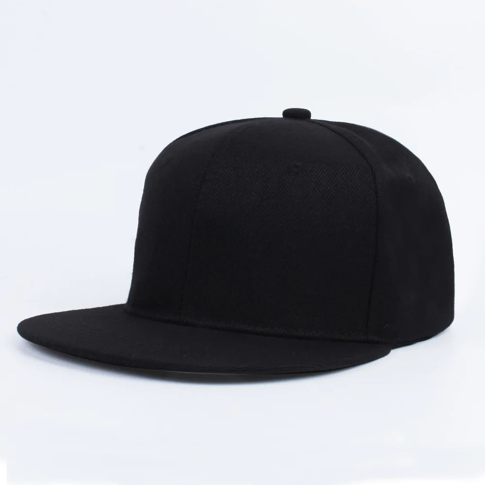 New Hot Sale Cap Plain Snapback Hat High Quality Adult Hip Hop Baseball Cap Men Women