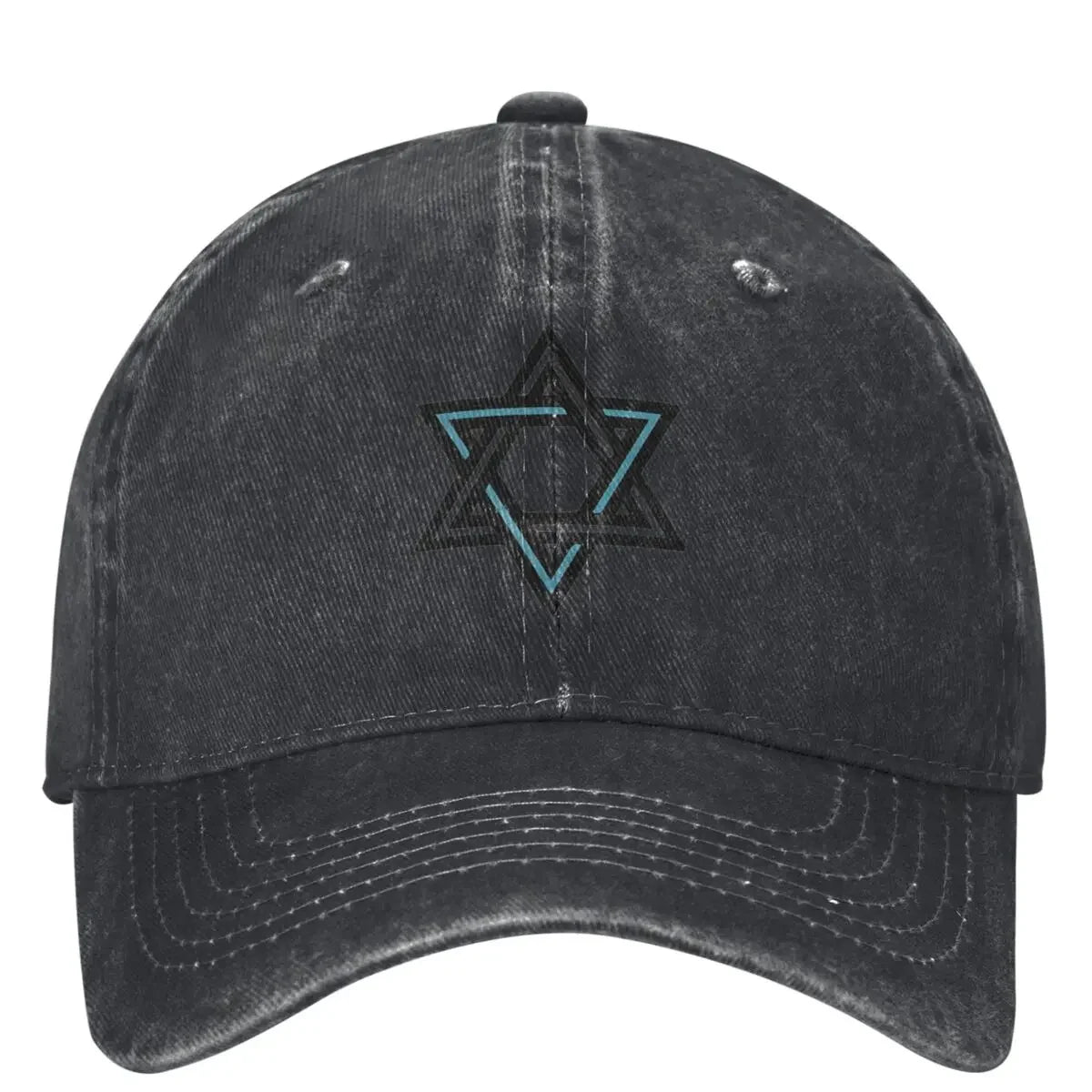 Star Of David Denim Baseball Cap Judaism Hunting Camping Hip Hop Hats