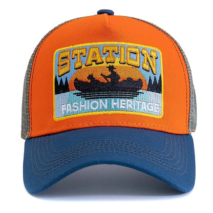 New Style Summer Fishing Cap Breathable Mesh Baseball Hat Men Women