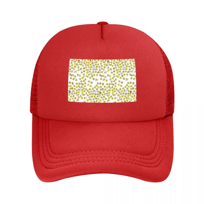 Cute Kiiroitori Pattern Rilakkuma Mesh Baseball Caps