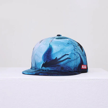 New Arrival Men Women Baseball Cap Graffiti Print Couple Snapback Hat
