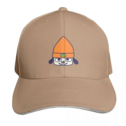 Parappa The Rapper Patchc Cartoon Game Cap Fashion Casual Baseball Caps