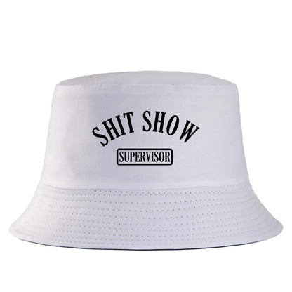 Shit Show Print Reversible Bucket Hat