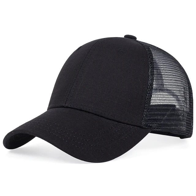 Mesh Summer Sun Hat Caps For Men Women Adjustable Baseball Cap