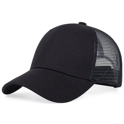 Mesh Summer Sun Hat Caps For Men Women Adjustable Baseball Cap