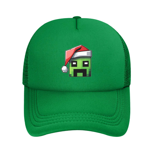 Creepers Claus Christmas Trucker Cap Baseball Cap