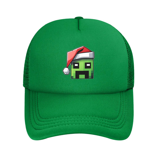 Creepers Claus Christmas Trucker Cap Baseball Cap